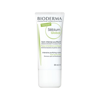 Bioderma Sebium Global Intensive Purifying Care Krem Przeciwtrądzikowy 30 ml