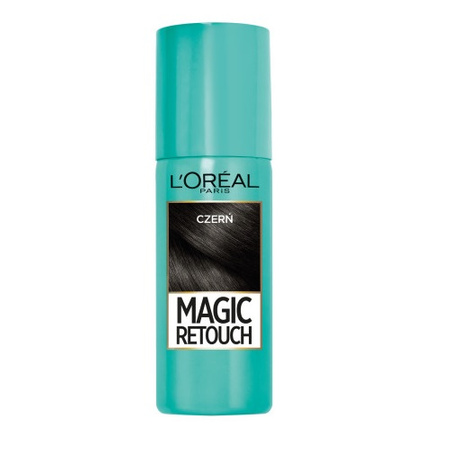 L'Oreal Magic Retouch Retusz Odrostów w Sprayu Czerń 75 ml