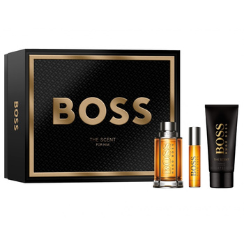 Hugo Boss The Scent Woda toaletowa 100 ml + Miniatura 10 ml + Żel pod Prysznic 100 ml Zestaw