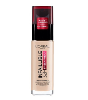 L'Oreal Paris Infallible 24H Fresh Wear Podkład SPF 25 15 Porcelain 30 ml