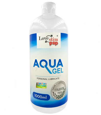 LoveStim AQUA GEL Lubrykant na bazie wody 1000 ml 
