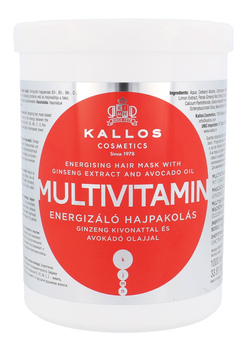 Maska do włosów Kallos Cosmetics Multivitamin  1000 ml