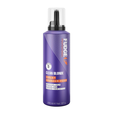 Fudge Clean Blonde Violet Xpander Foam pianka dodająca objętości i tonująca włosy blond 200ml