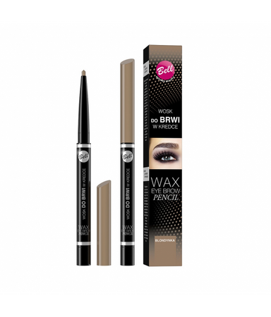 Bell Wax Eyebrow Pencil wosk do brwi w kredce 01 Blondynka 12ml