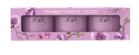 Yankee Candle Wild Orchid Zestaw Mini Świec Zapachowych 3 x 37 g