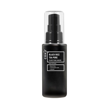 Coxir Black Rice TXA Pore Furming Mask Oczyszczająca Masecka 50 ml