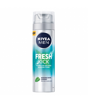 Nivea Men Fresh Kick odświeżająca pianka do golenia 200ml