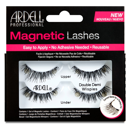 Ardell Magnetic Lashes Double Demi Wispies Rzęsy Magnetyczne na Pasku 2 Pary