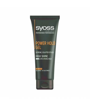 Syoss Men Power Hold Gel żel do włosów Ultra Strong 250ml