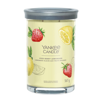 Yankee Candle Iced Berry Lemonade Signature Świeca Zapachowa typu Tumbler 567 g