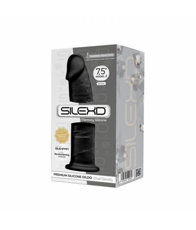Silexd Dildo-S.D Model 2 ( 7.5" ) BLACK BOX