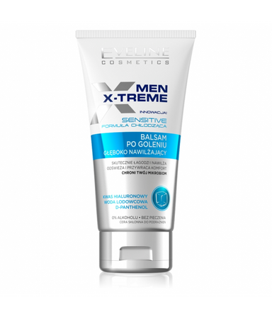 Eveline Cosmetics Men X-Treme Sensitive głęboko nawilżający balsam po goleniu 150ml