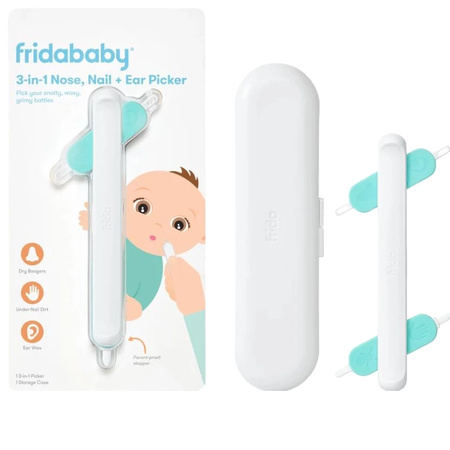 Frida Baby 3-in-1 Nose, Nail + Ear Picker Czyścik 3w1 do noska, paznokci i uszu