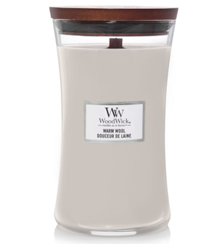 WoodWick Warm Wool Świeca Zapachowa 609,5 g