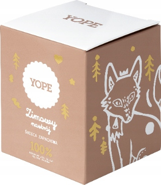 Yope Zimowy Nastrój Świeca Zapachowa 170 g