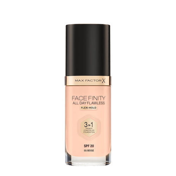 Max Factor Facefinity All Day Flawless 3 w 1 kryjący podkład w płynie 55 Beige 30ml