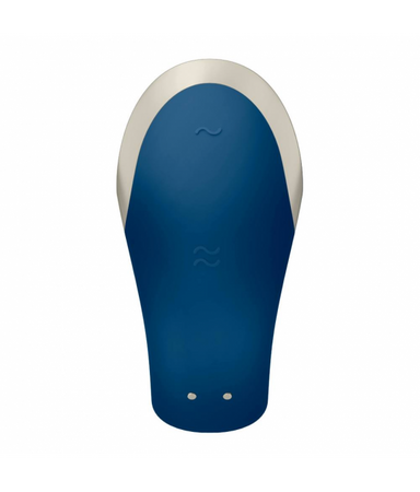 Satisfyer Wibrator dla par aplikacja Satisfyer Double Love niebieski