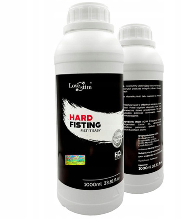 LoveStim HARD FISTING GĘSTY PROFESJONALNY ŻEL DO FISTINGU 1000 ml