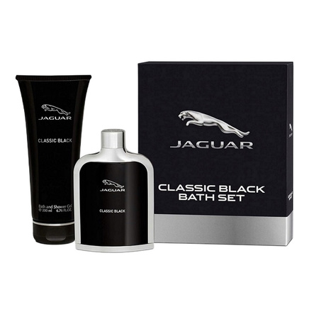 Jaguar Classic Black Woda Toaletowa 100 ml + Żel pod Prysznic 200 ml Zestaw