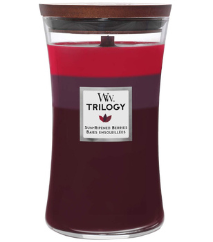 WoodWick Trilogy Sun Ripened Berries Świeca Zapachowa 610 g