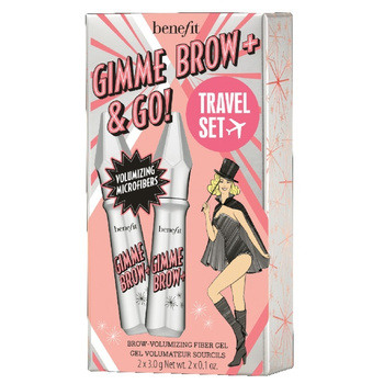 Set Benefit Gimme Brow + & Go! Volumizing Fiber Gel 2x3g