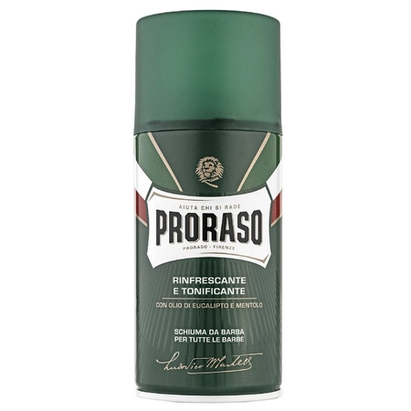 Pianka do golenia PRORASO Green Shaving Foam 300 ml