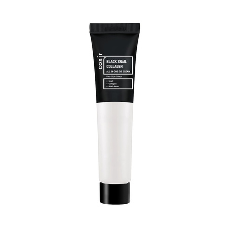 Coxir Black Snail All In One Eye Cream Przeciwstarzeniowy Krem pod Oczy 30 ml