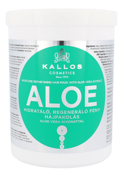 Maska do włosów Kallos Cosmetics Aloe Vera  1000 ml