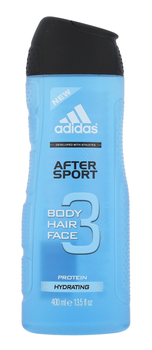 Żel pod prysznic Adidas After Sport 3in1 400 ml