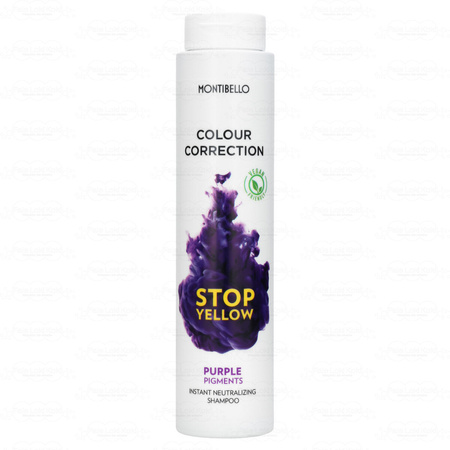 MONTIBELLO Colour Correction Stop Yellow Shampoo szampon neutralizujący żółte odcienie włosów 300ml