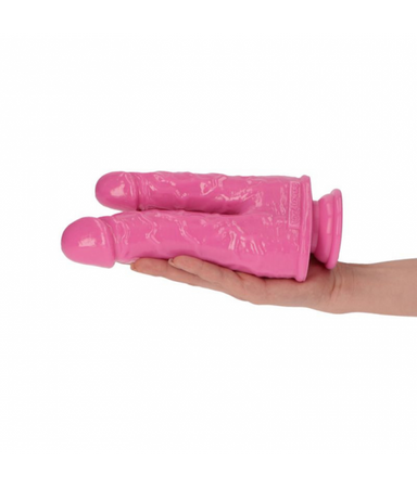 Toyz4lovers Dildo do podwójnej penetracji analne waginalne 18cm