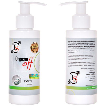 Love Stim Orgasm Off Żel intymny dla Mężczyzn 150 ml