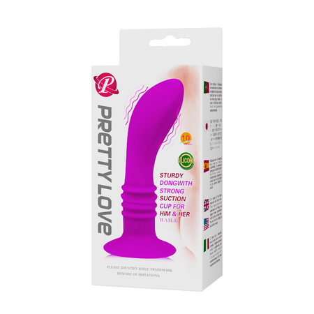 Pretty Love Masażer Prostaty 10 Wibracji Fioletowy 12 cm