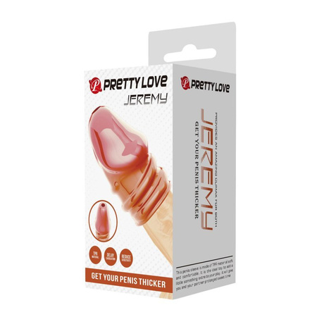Pretty Love Jeremy Beige Nakładka na Penisa