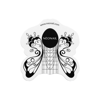 NeoNail Szablon Motyl do Metody Żelowej i Akrylowej 100 szt