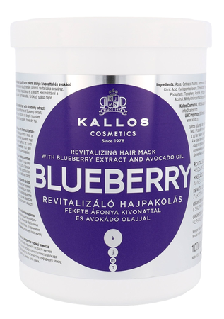 Maska do włosów Kallos Cosmetics Blueberry  1000 ml