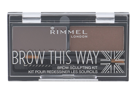 Zestawy i palety do brwi Rimmel London Brow This Way  2,4 ml