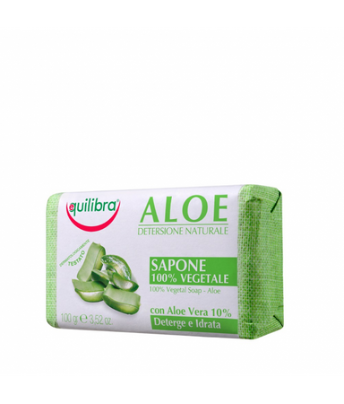 Equilibra Aloe 100% Vegetal Soap aloesowe mydło 100g