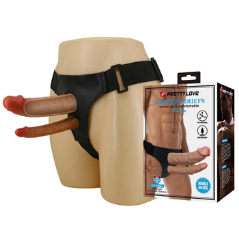 Pretty Love Harnes Briefs Kearen 6.9" Strap-On