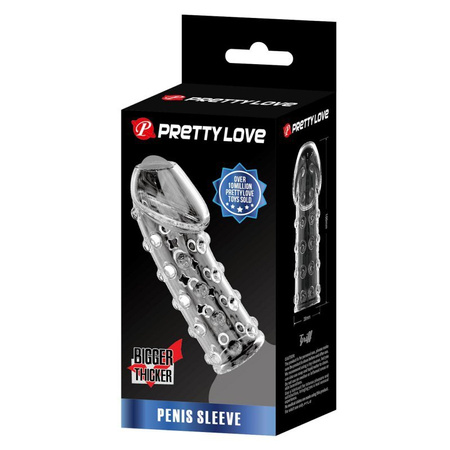 Pretty Love Griff Clear Nakładka na Penisa