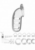 Mancage Klatka na Penisa Model 06 Chastity 5.5 cm