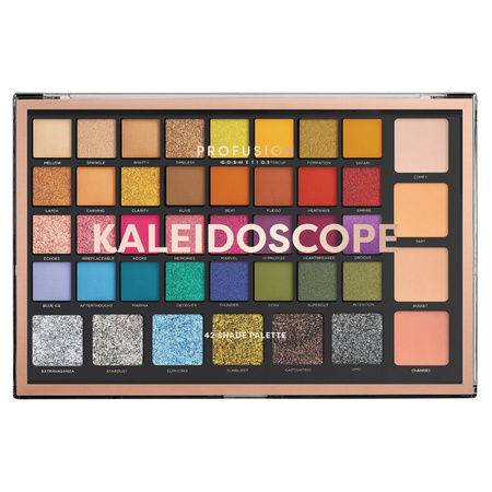 Profusion Kaleidoscope Eyeshadow Palette paleta 42 cieni do powiek