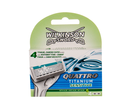 Wkład do maszynki Wilkinson Sword Quattro Titanium Sensitive 4 ml