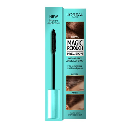 L'oreal Paris Magic Retouch Precision Szczoteczka do Retuszu Odrostów 1 Brąz 8 ml