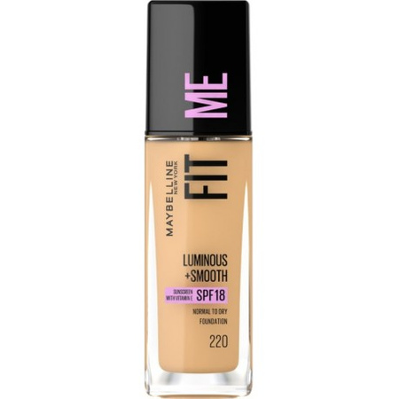 Maybelline Fit Me Luminous + Smooth Foundation Podkład do Twarzy 220 Natural Beige 30 ml