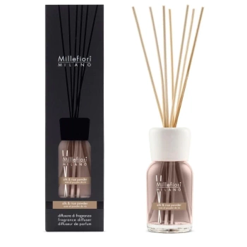 Millefiori Milano Silk & Rice Powder Dyfuzor z Pałeczkami 500 ml