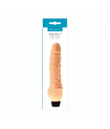 Me You Us Wibrator- Me You Us Bully Boy 7 Realistic Vibrator Flesh