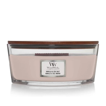 WoodWick Vanilla & Sea Salt Świeca Zapachowa 453,6 g