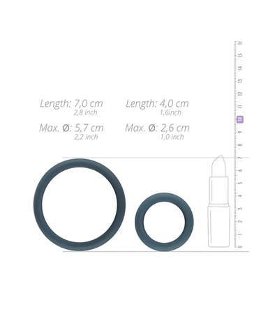 Boners Zestaw pierścień erekcyjny na penisa jądra 6 sztuk