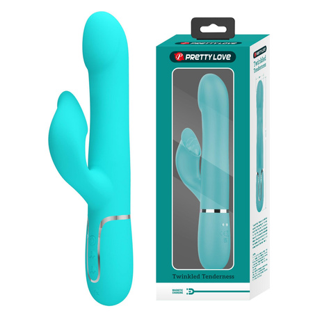 Pretty Love Falin Light Blue Wibrator Króliczek 4w1